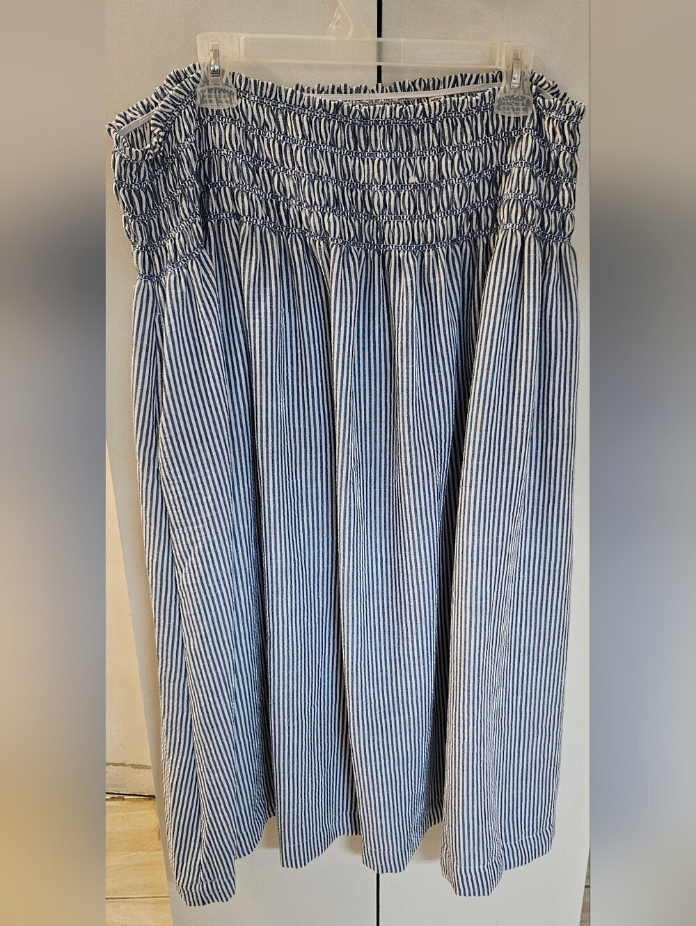 Max Studio Maxi Skirt in Blue